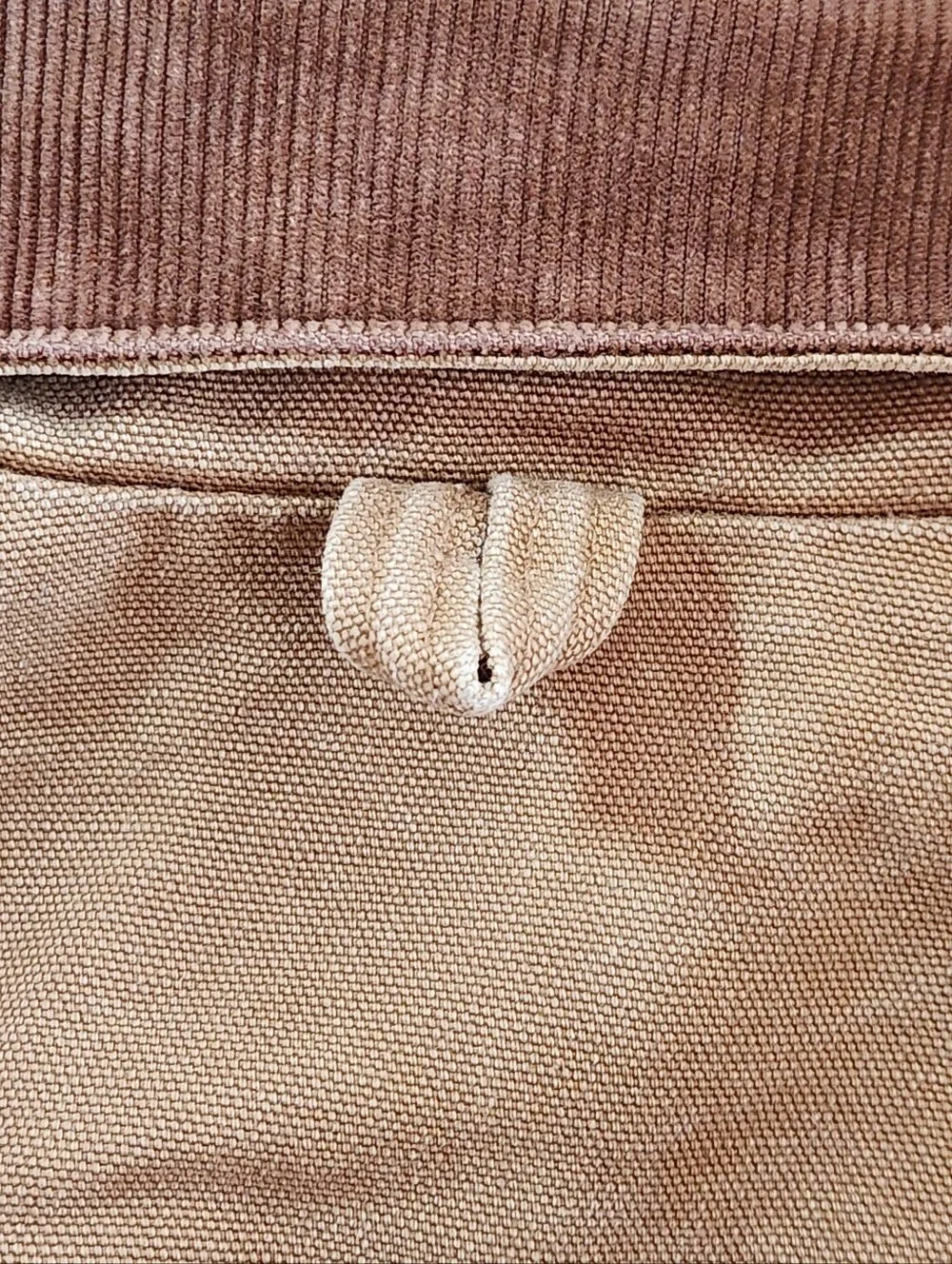 Vintage 1993 Carhartt JQ506 Youth 6 Detroit Jacket USA Brown Duck Workwear